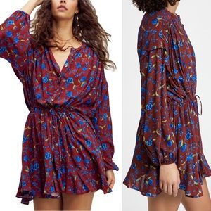 NWT FP Flower Fields Mini Dress